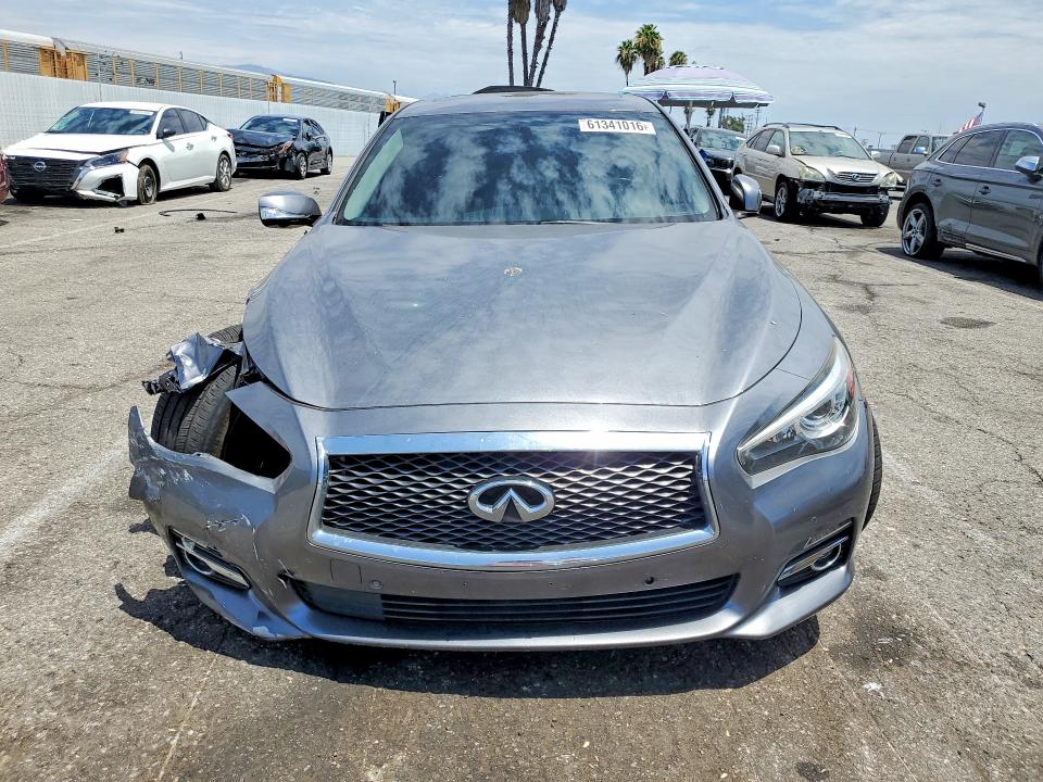 2016 Infiniti Q50 მანქანა იყიდება აუქციონზე, vin: JN1EV7AR1GM342723, აუქციონის ნომერი: 61341016