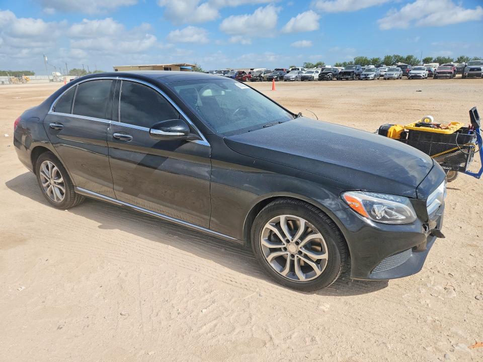 59862206 :رقم المزاد ، 55SWF4KB9FU093592 vin ، 2015 Mercedes-benz C مزاد بيع