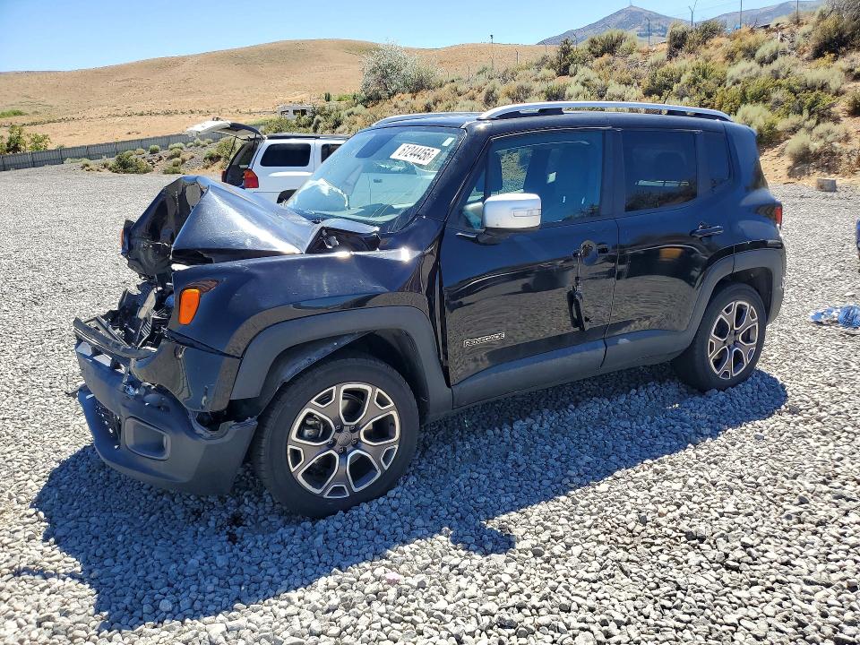 61244456 :رقم المزاد ، ZACCJBDT0FPB70707 vin ، 2015 Jeep Renegade مزاد بيع
