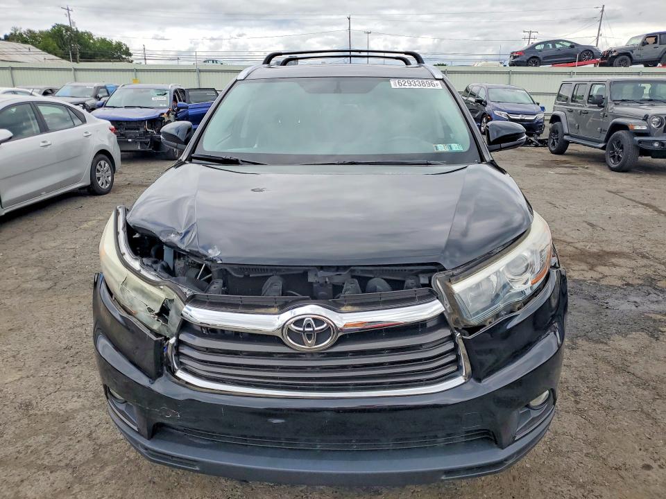 Aukcja sprzedaży 2015 Toyota Highlander, vin: 5TDJKRFH0FS180554, numer aukcji: 62933896