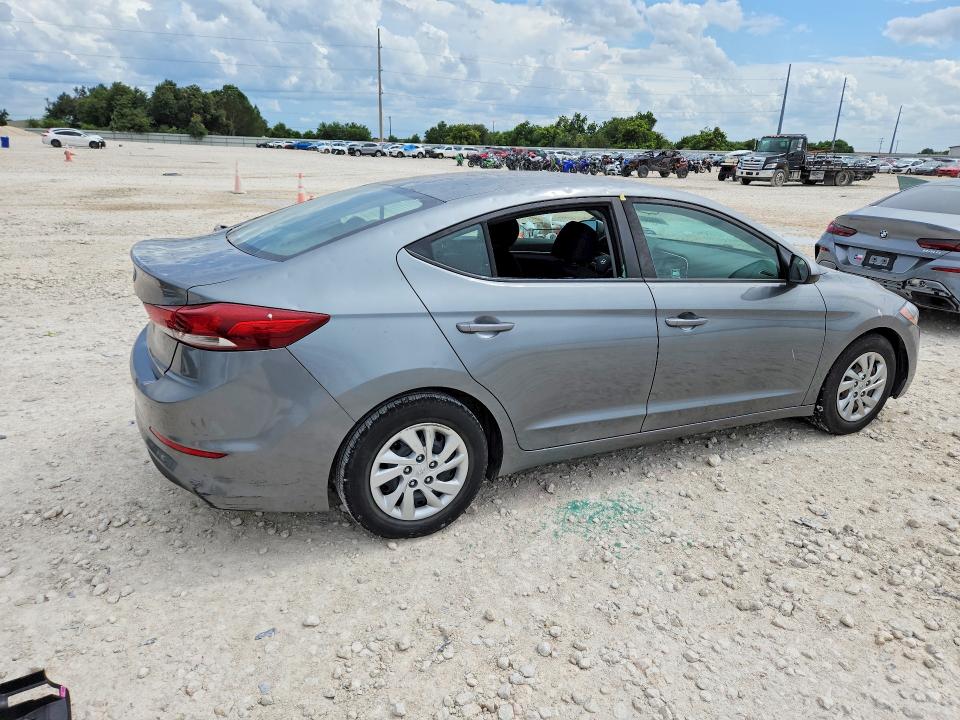60438276 :رقم المزاد ، KMHD74LF8JU597361 vin ، 2018 Hyundai Elantra مزاد بيع
