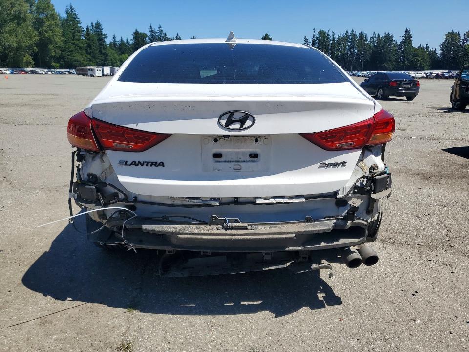 Продажа на аукционе авто 2018 Hyundai Elantra, vin: KMHD04LB4JU518608, номер лота: 59262936