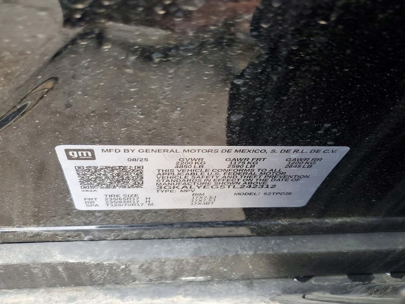 Продажа на аукционе авто 2026 Gmc Terrain, vin: 3GKALYEG5TL242312, номер лота: 59832486
