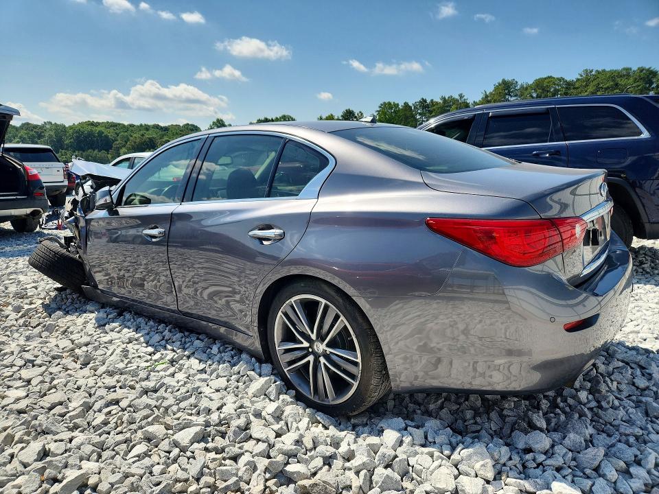 2014 Infiniti Q50 მანქანა იყიდება აუქციონზე, vin: JN1BV7AP0EM673534, აუქციონის ნომერი: 60158576