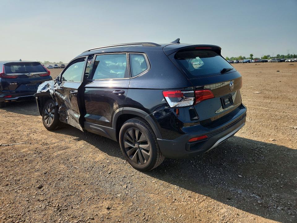 2022 Volkswagen Taos მანქანა იყიდება აუქციონზე, vin: 3VVAX7B29NM081996, აუქციონის ნომერი: 61950436