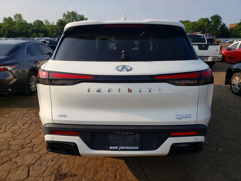 62263826 :رقم المزاد ، 5N1DL1ES9NC331329 vin ، 2022 Infiniti Qx60 مزاد بيع