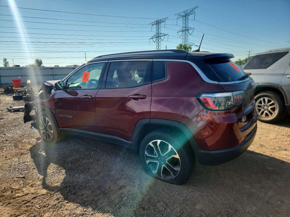 Продаж на аукціоні авто 2022 Jeep Compass, vin: 3C4NJDCB6NT154309, номер лоту: 59979006