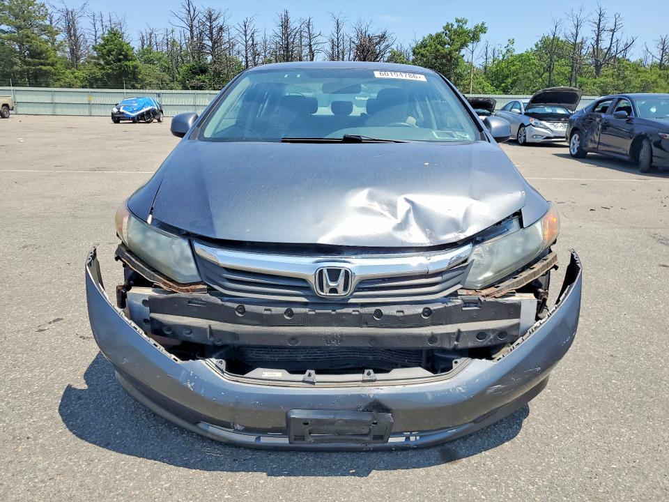 60194786 :رقم المزاد ، 2HGFB2F56CH561601 vin ، 2012 Honda Civic مزاد بيع