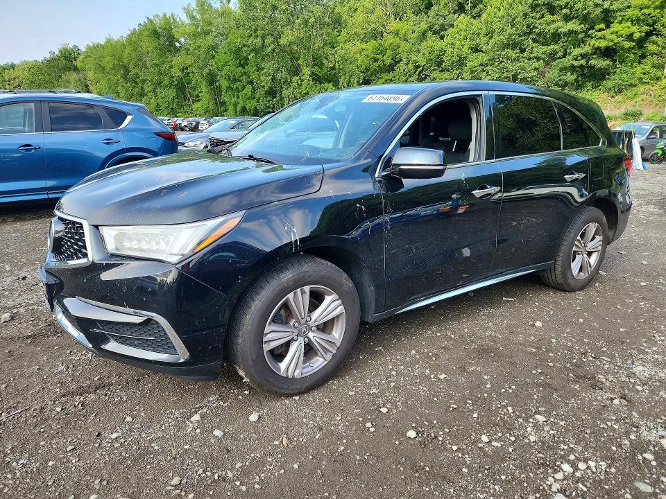 61164896 :رقم المزاد ، 5J8YD4H34LL021712 vin ، 2020 Acura Mdx مزاد بيع