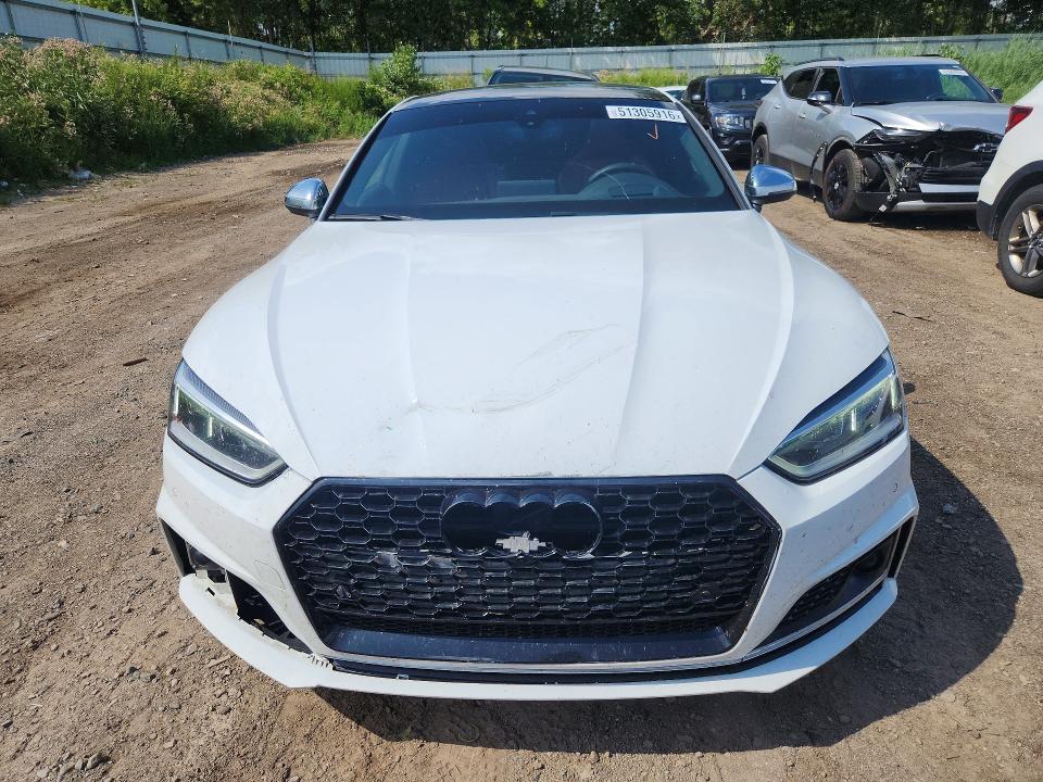Aukcja sprzedaży 2018 Audi S5, vin: WAUC4CF54JA032979, numer aukcji: 51305916