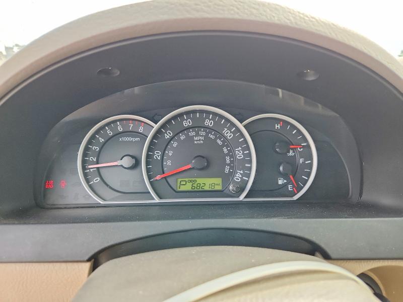 2009 Kia Sorento მანქანა იყიდება აუქციონზე, vin: KNDJD735495895582, აუქციონის ნომერი: 59867306