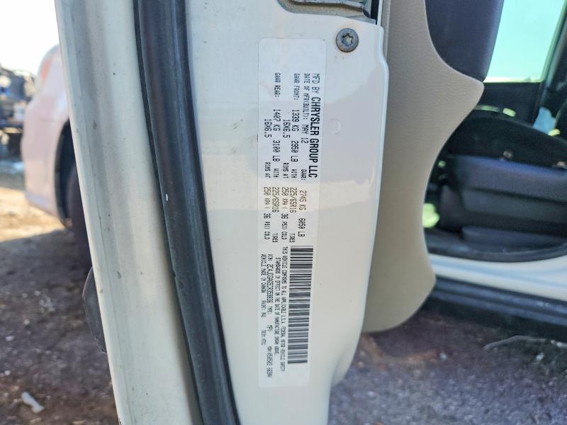 2012 Dodge Ram Van მანქანა იყიდება აუქციონზე, vin: 2C4JDGAG5CR359836, აუქციონის ნომერი: 62113086