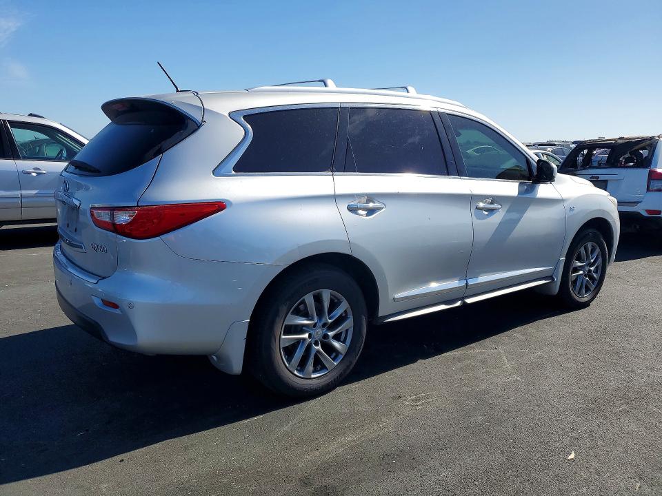 61753086 :رقم المزاد ، 5N1AL0MM2EC538015 vin ، 2014 Infiniti Qx60 مزاد بيع