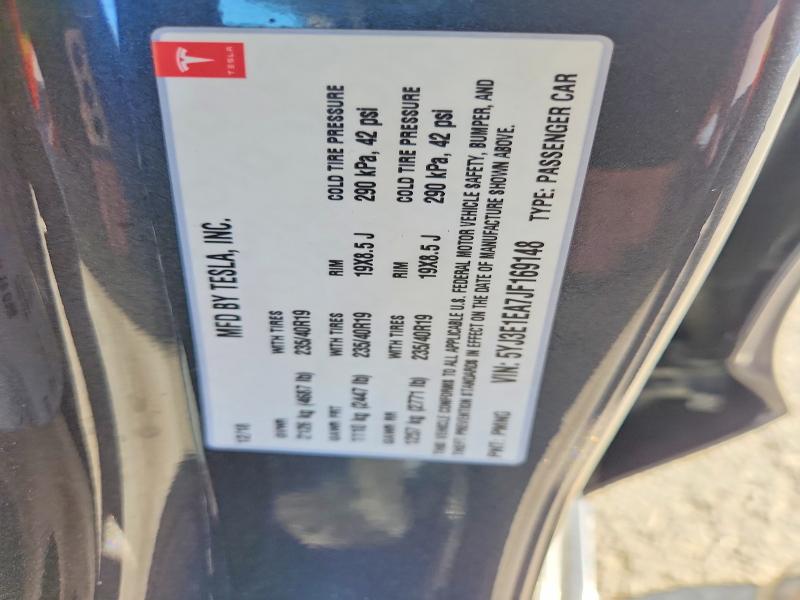 60486986 :رقم المزاد ، 5YJ3E1EA7JF169148 vin ، 2018 Tesla Model 3 مزاد بيع