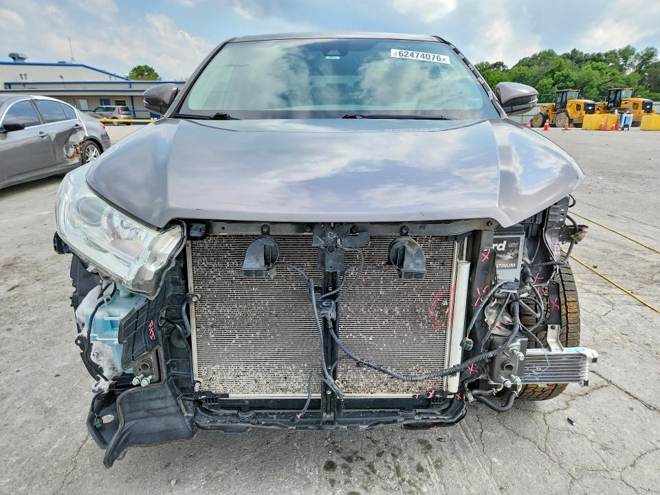 Aukcja sprzedaży 2018 Toyota Highlander, vin: 5TDBZRFH5JS812280, numer aukcji: 62474076