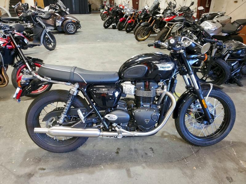 60186776 :رقم المزاد ، SMTD10G79RTBP5347 vin ، 2024 Triumph Motorcycle Bonneville مزاد بيع
