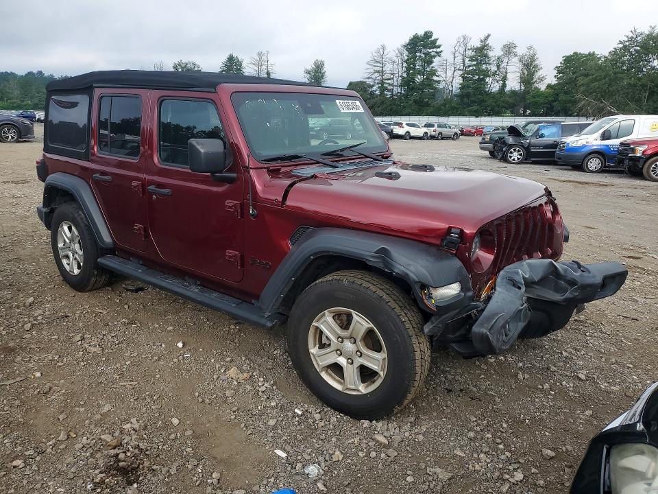 Продаж на аукціоні авто 2021 Jeep Wrangler Unlimited, vin: 1C4HJXDN9MW750997, номер лоту: 61665456