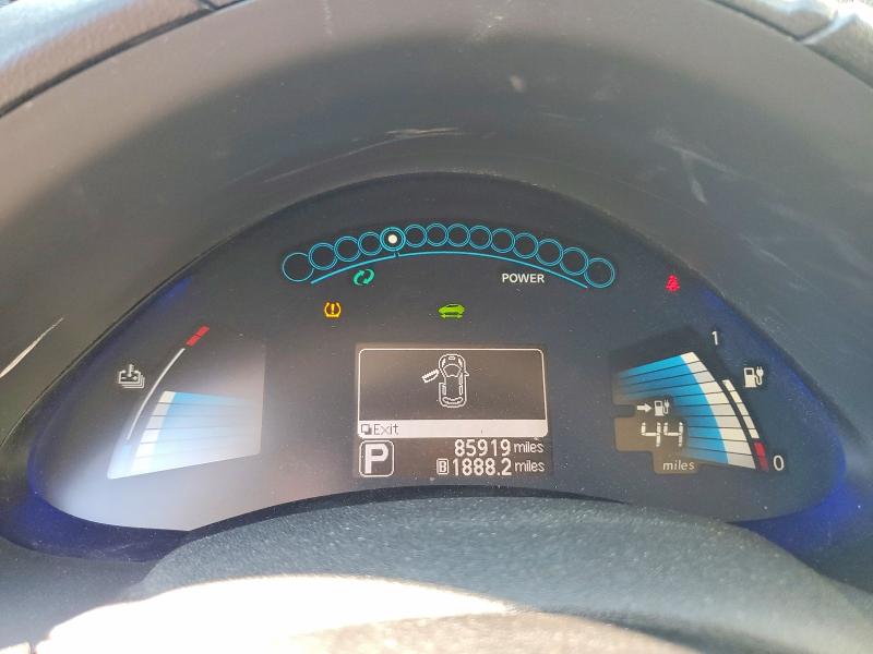60176846 :رقم المزاد ، 1N4AZ0CP1DC423439 vin ، 2013 Nissan Leaf مزاد بيع