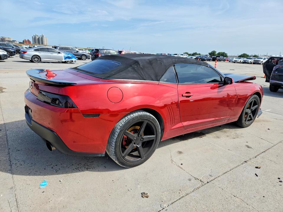 Продажа на аукционе авто 2015 Chevrolet Camaro, vin: 2G1FD3D33F9297518, номер лота: 60760126