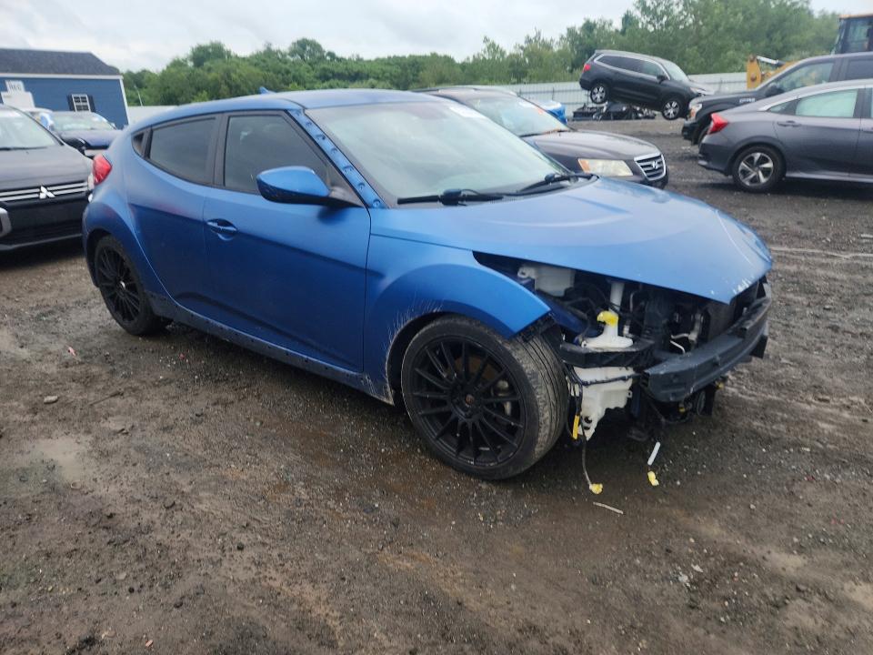 62964356 :رقم المزاد ، KMHTC6AE2GU257645 vin ، 2016 Hyundai Veloster مزاد بيع