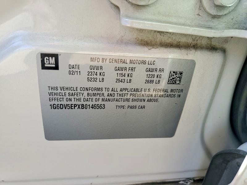 Продажа на аукционе авто 2011 Cadillac Cts-v, vin: 1G6DV5EPXB0146563, номер лота: 61174956