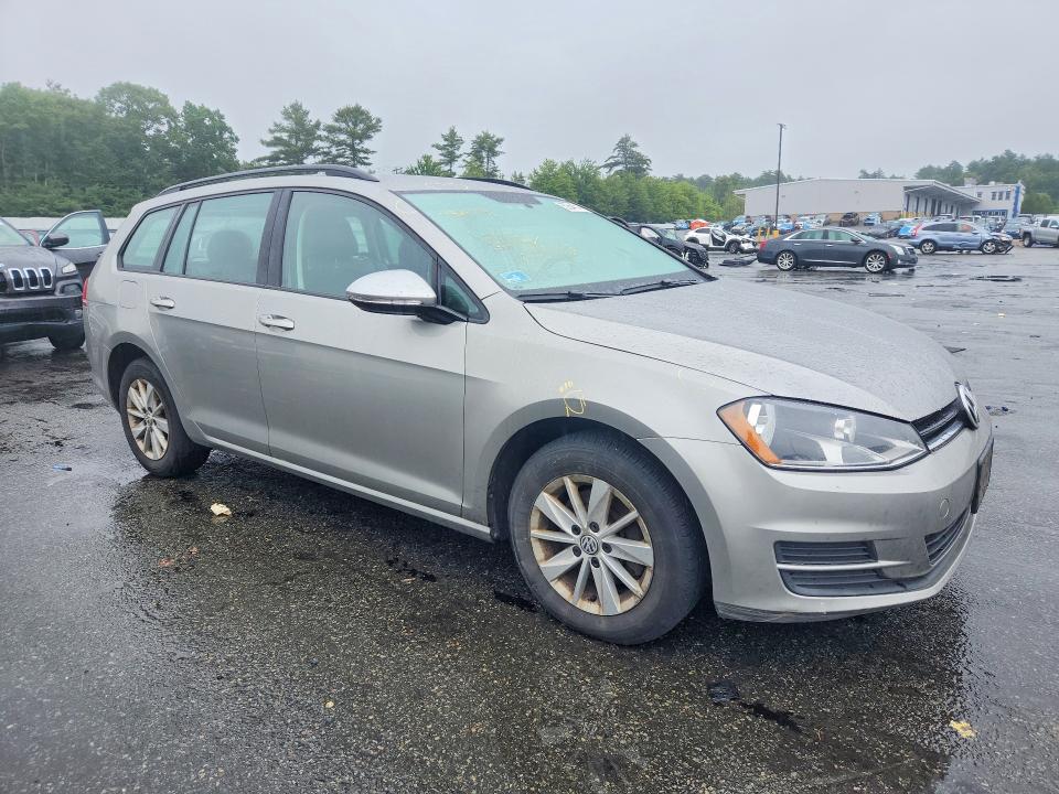 2015 Volkswagen Golf Sportwagen მანქანა იყიდება აუქციონზე, vin: 3VWC17AU0FM501056, აუქციონის ნომერი: 59344816