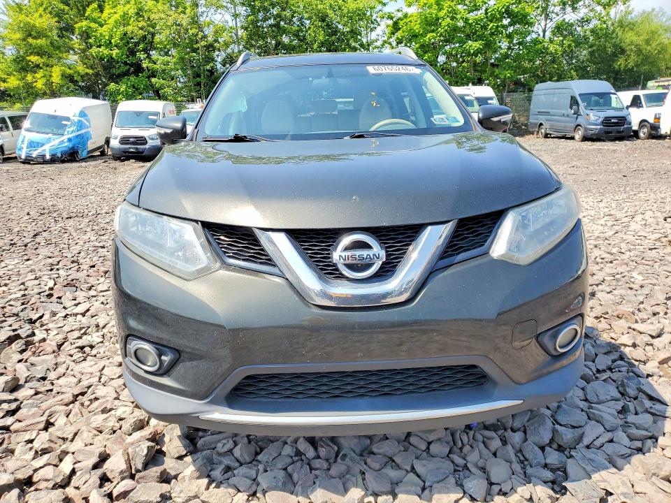 60765246 :رقم المزاد ، 5N1AT2MV5EC858708 vin ، 2014 Nissan Rogue مزاد بيع