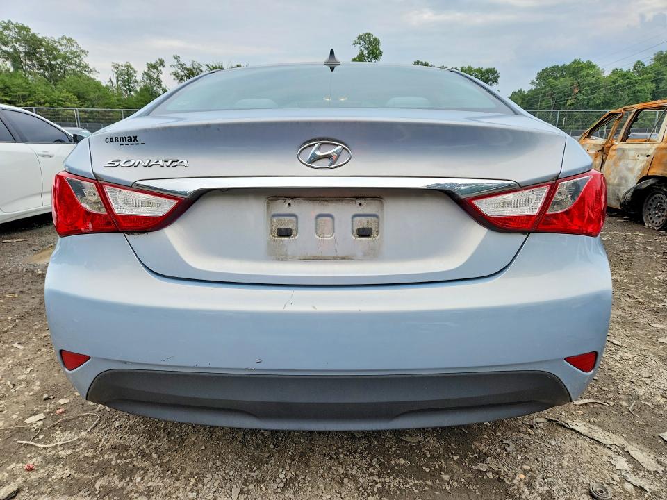 2014 Hyundai Sonata მანქანა იყიდება აუქციონზე, vin: 5NPEB4AC1EH860614, აუქციონის ნომერი: 60879356