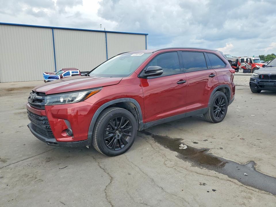 63300166 :رقم المزاد ، 5TDKZRFHXKS324055 vin ، 2019 Toyota Highlander مزاد بيع