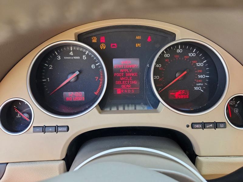 2004 Audi A4 მანქანა იყიდება აუქციონზე, vin: WAUAC48H94K015052, აუქციონის ნომერი: 62277166