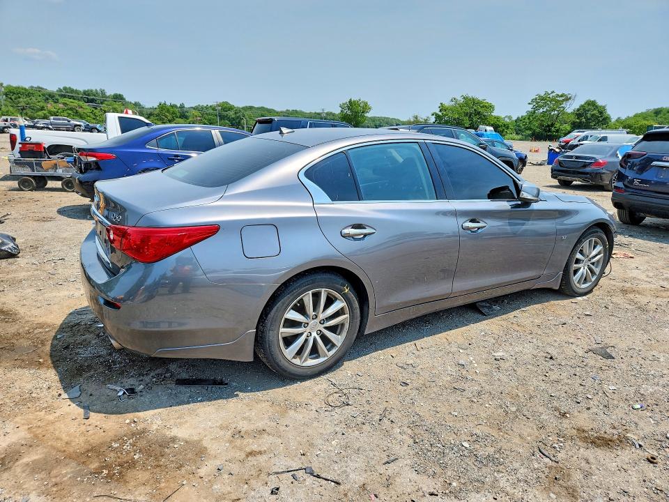 Продажа на аукционе авто 2014 Infiniti Q50, vin: JN1BV7AR1EM696824, номер лота: 61005416