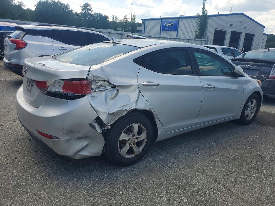 2015 Hyundai Elantra მანქანა იყიდება აუქციონზე, vin: 5NPDH4AE4FH597614, აუქციონის ნომერი: 60636046