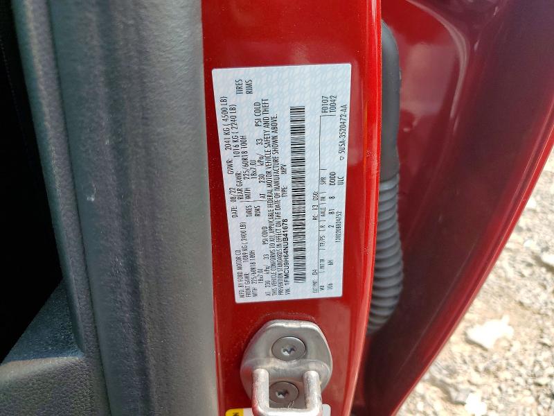 61000516 :رقم المزاد ، 1FMCU9H64NUB41678 vin ، 2022 Ford Escape مزاد بيع