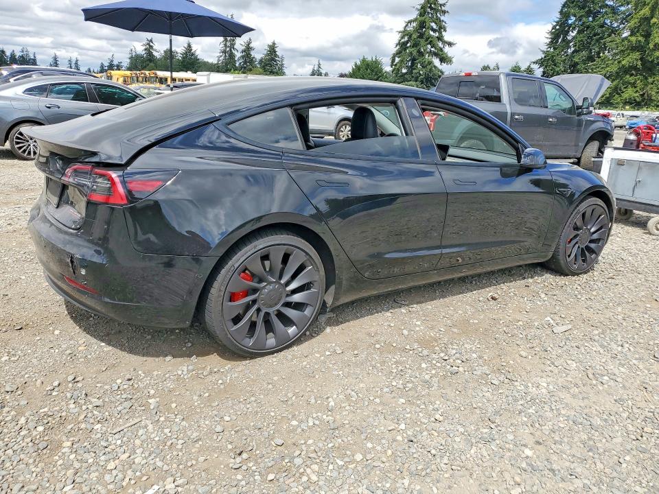 2022 Tesla Model 3 მანქანა იყიდება აუქციონზე, vin: 5YJ3E1EC8NF294408, აუქციონის ნომერი: 60243116
