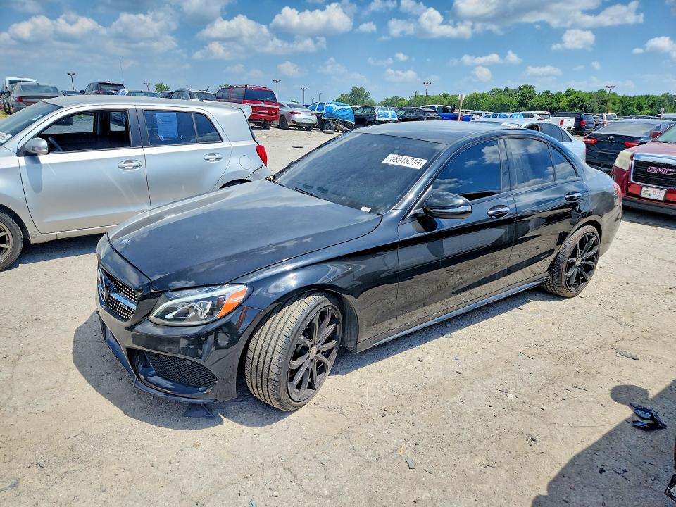 2017 Mercedes-benz C მანქანა იყიდება აუქციონზე, vin: 55SWF6EB4HU185882, აუქციონის ნომერი: 58915316