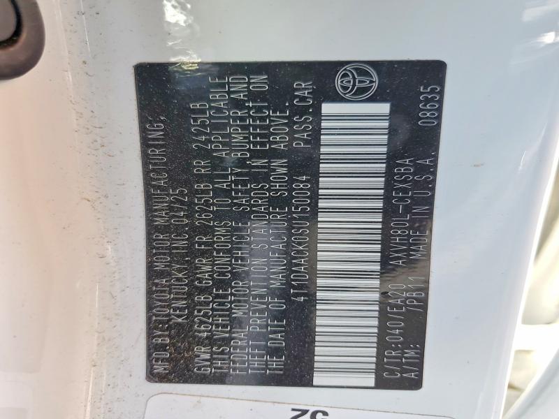 Продажа на аукционе авто 2025 Toyota Camry, vin: 4T1DAACK0SU150084, номер лота: 62726976