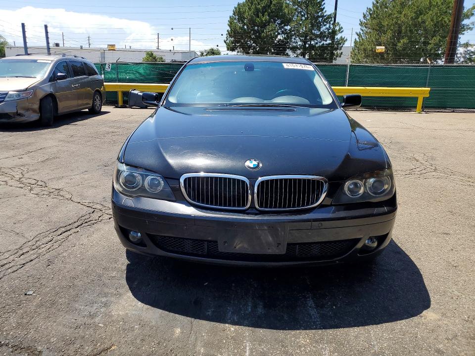 Продажа на аукционе авто 2007 Bmw 750i, vin: WBAHL83517DT10254, номер лота: 61591076