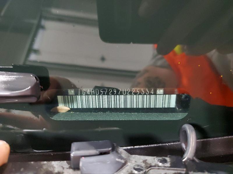 2007 Buick Lucerne მანქანა იყიდება აუქციონზე, vin: 1G4HD57297U225334, აუქციონის ნომერი: 59323496