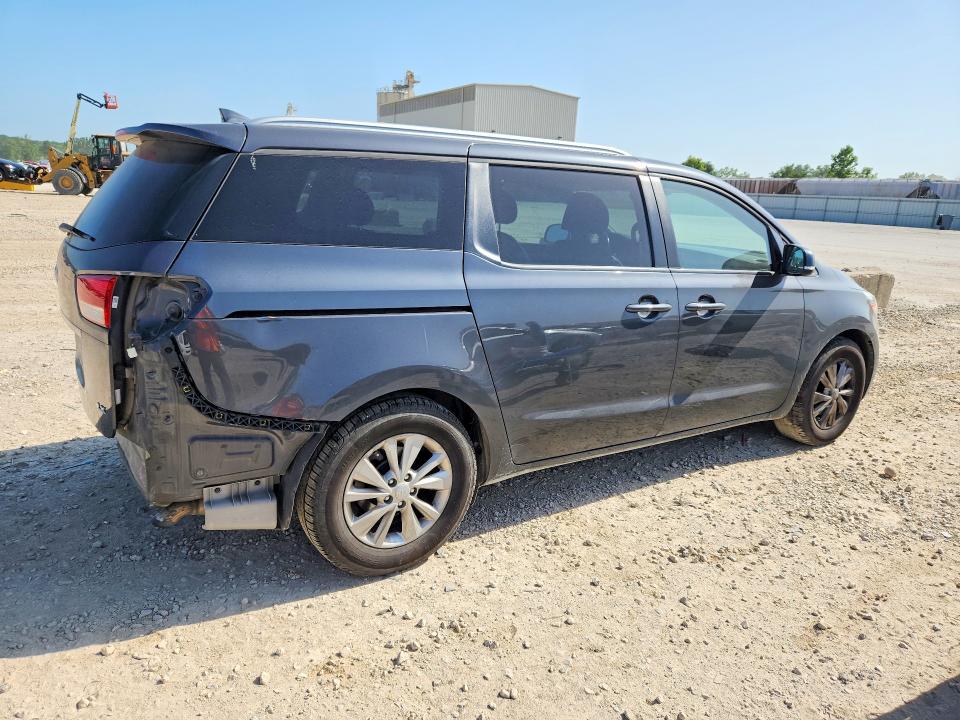 61306386 :رقم المزاد ، KNDMB5C10H6315189 vin ، 2017 Kia Sedona مزاد بيع