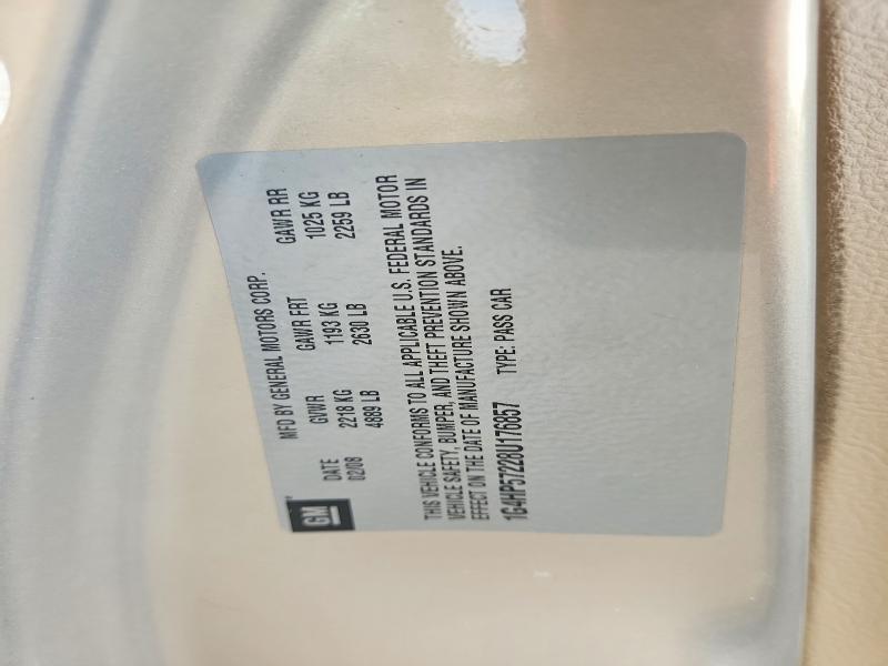 2008 Buick Lucerne მანქანა იყიდება აუქციონზე, vin: 1G4HP57228U176857, აუქციონის ნომერი: 60167626