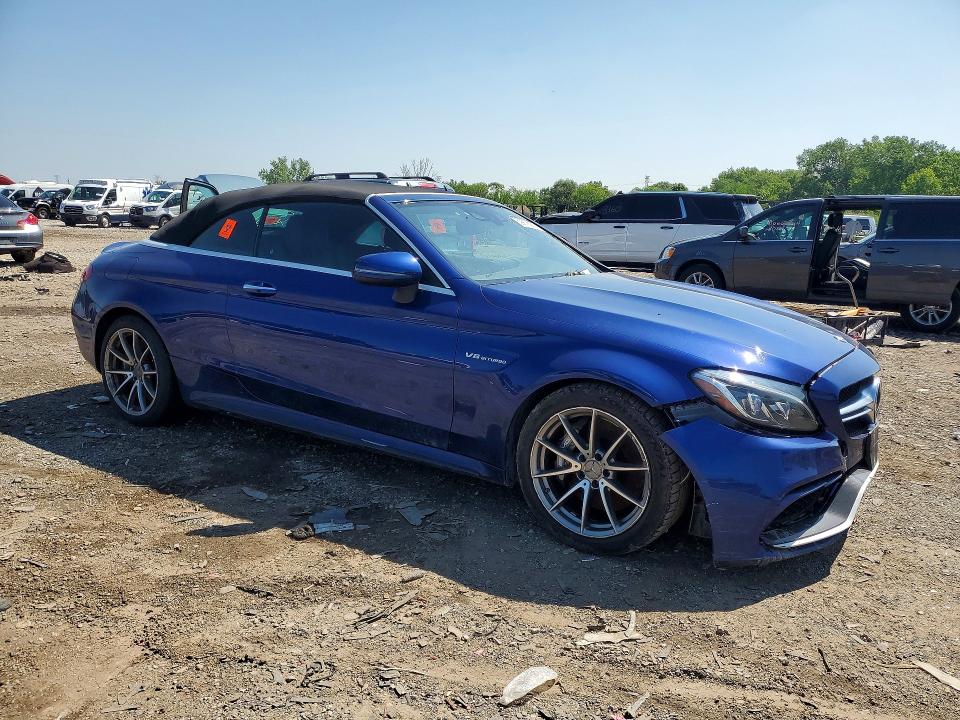 2018 Mercedes-benz C მანქანა იყიდება აუქციონზე, vin: WDDWK8GB9JF704146, აუქციონის ნომერი: 59976856