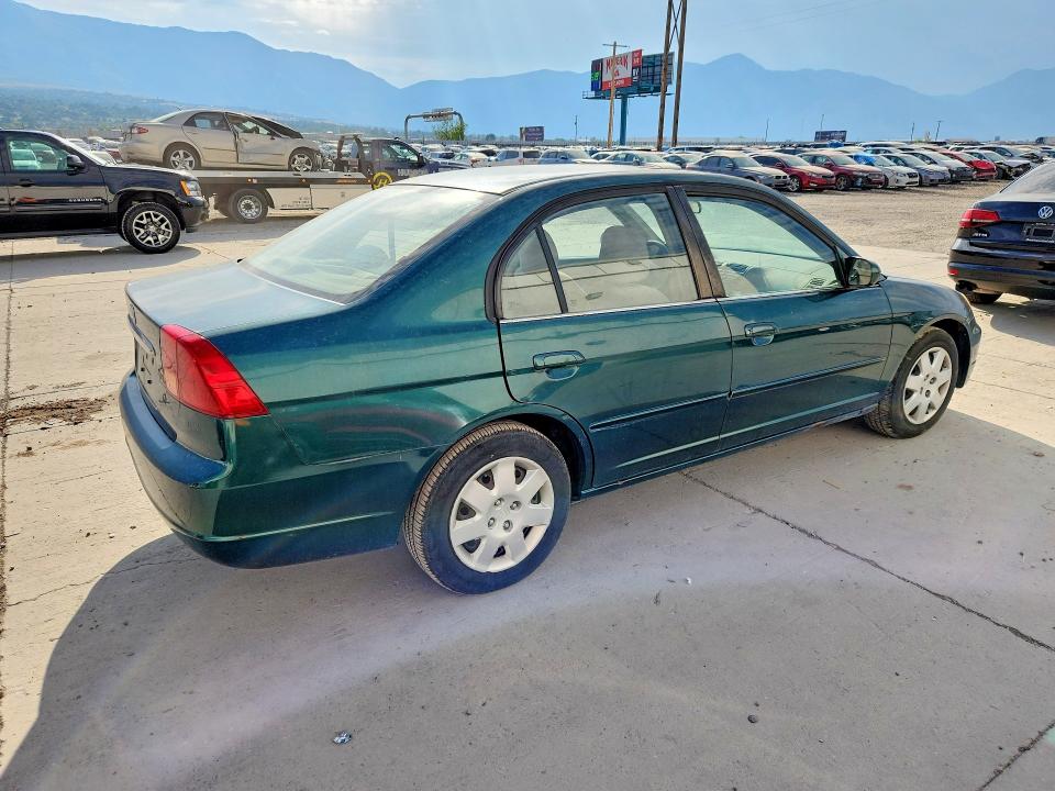 Aukcja sprzedaży 2002 Honda Civic, vin: 1HGES25812L038480, numer aukcji: 62859376