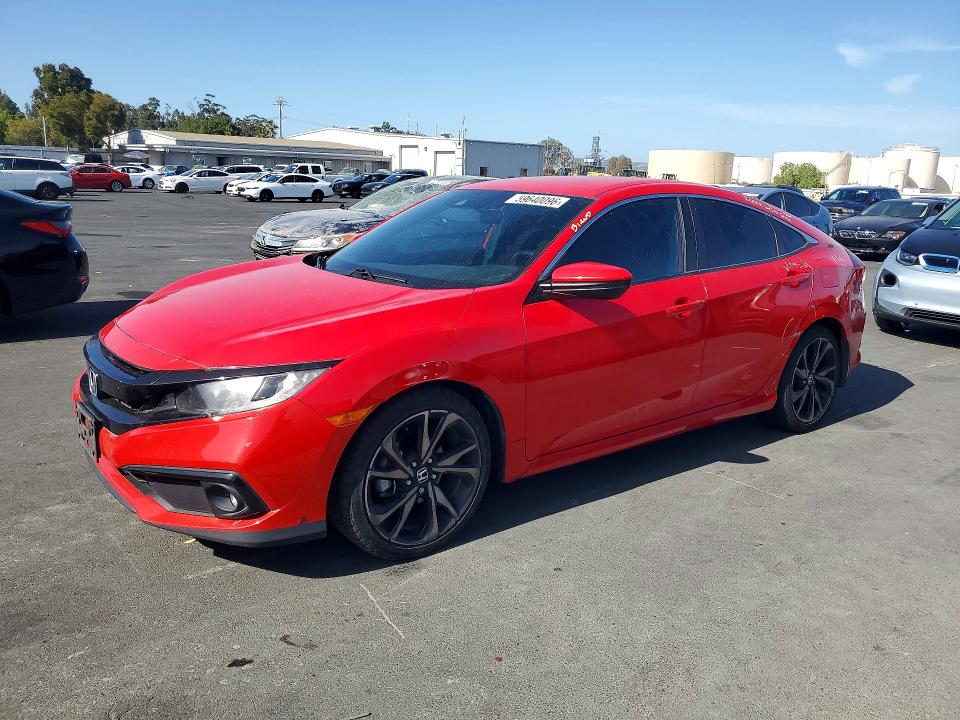 Продажа на аукционе авто 2021 Honda Civic, vin: 2HGFC2F89MH534580, номер лота: 59640096
