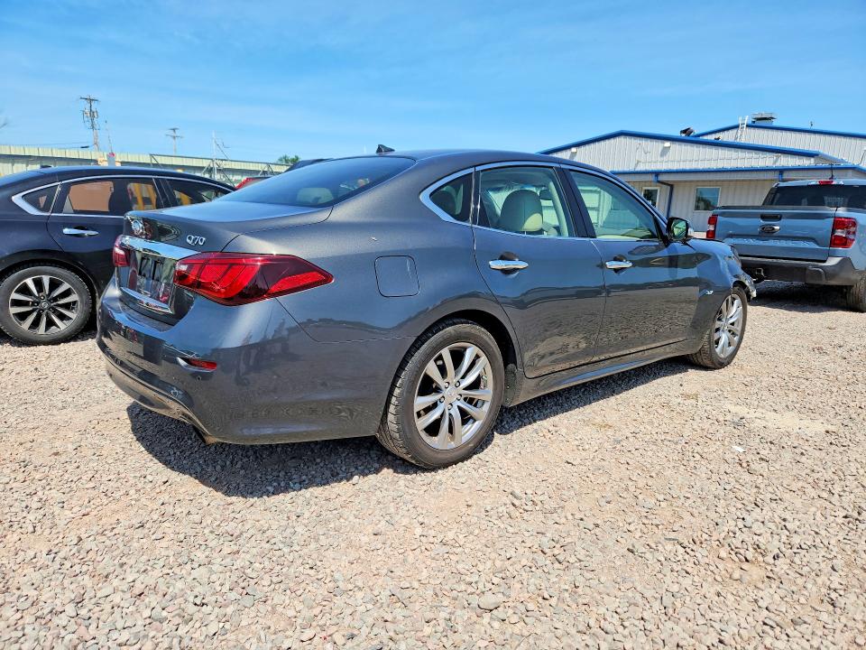 60006086 :رقم المزاد ، JN1BY1APXFM542682 vin ، 2015 Infiniti Q70 مزاد بيع