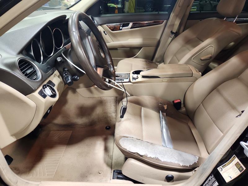 60366056 :رقم المزاد ، WDDGF8BB0CR230119 vin ، 2012 Mercedes-benz C مزاد بيع