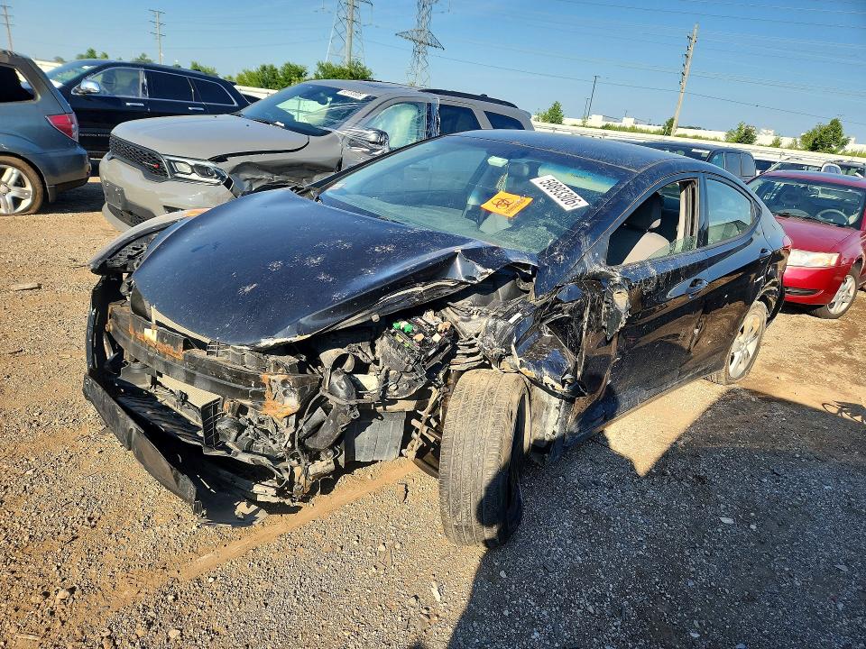 Продажа на аукционе авто 2013 Hyundai Elantra, vin: KMHDH4AE7DU005802, номер лота: 59893306
