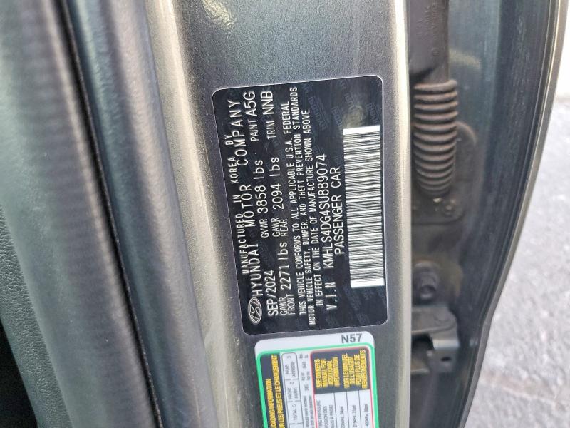 2025 Hyundai Elantra მანქანა იყიდება აუქციონზე, vin: KMHLS4DG4SU889074, აუქციონის ნომერი: 61608106