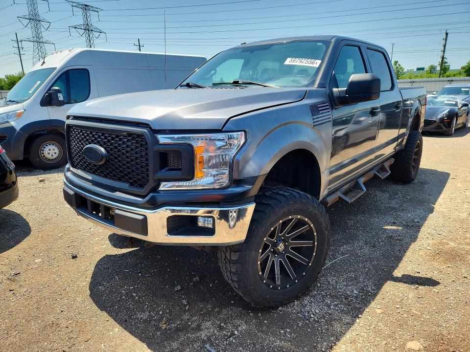 2018 Ford F150 მანქანა იყიდება აუქციონზე, vin: 1FTFW1EG7JFA01598, აუქციონის ნომერი: 59792556