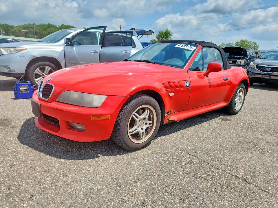 61685176 :رقم المزاد ، WBACN33401LM00720 vin ، 2001 Bmw Z3 مزاد بيع