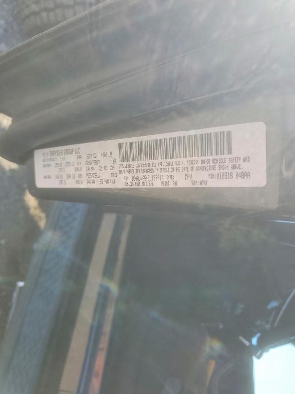Aukcja sprzedaży 2014 Jeep Wrangler, vin: 1C4AJWAG4EL167614, numer aukcji: 61871266